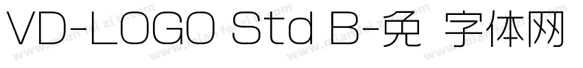 VD-LOGO Std B字体转换